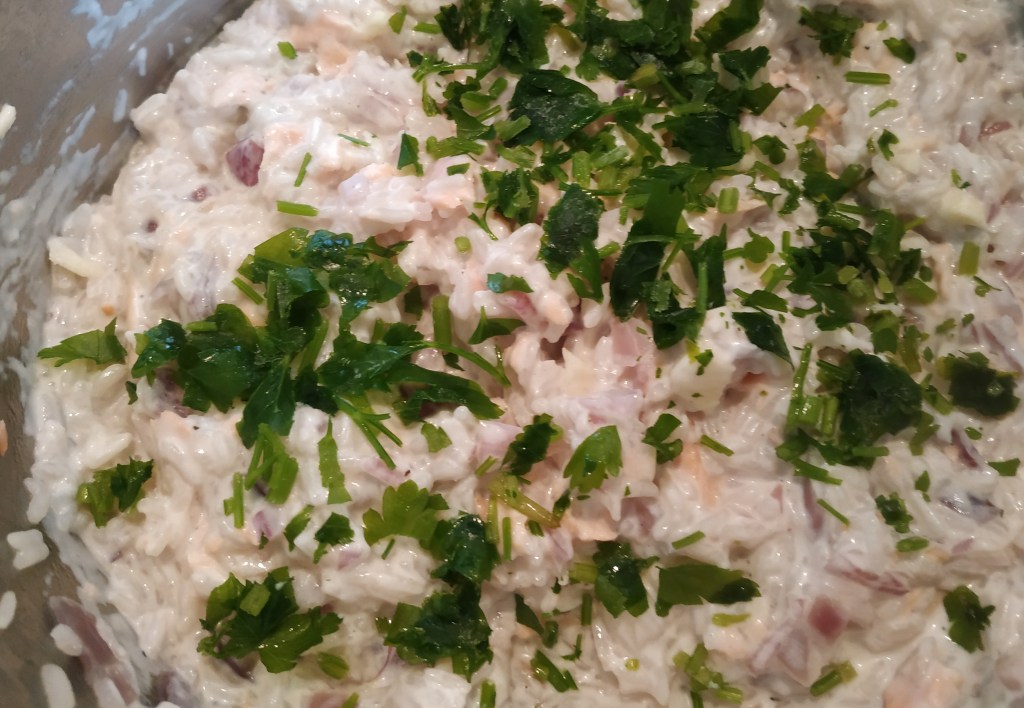 ajouter la coriandre.