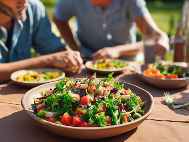 Salade de Calamars-tomates-carottes Pommes De&nbsp;Terre